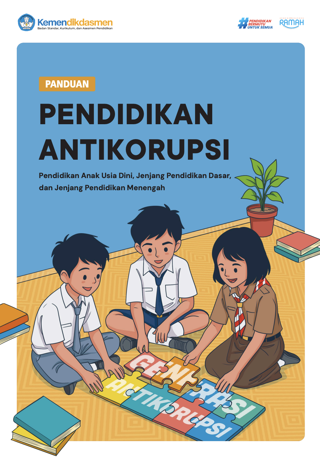 Cover Panduan Pendidikan Antikorupsi